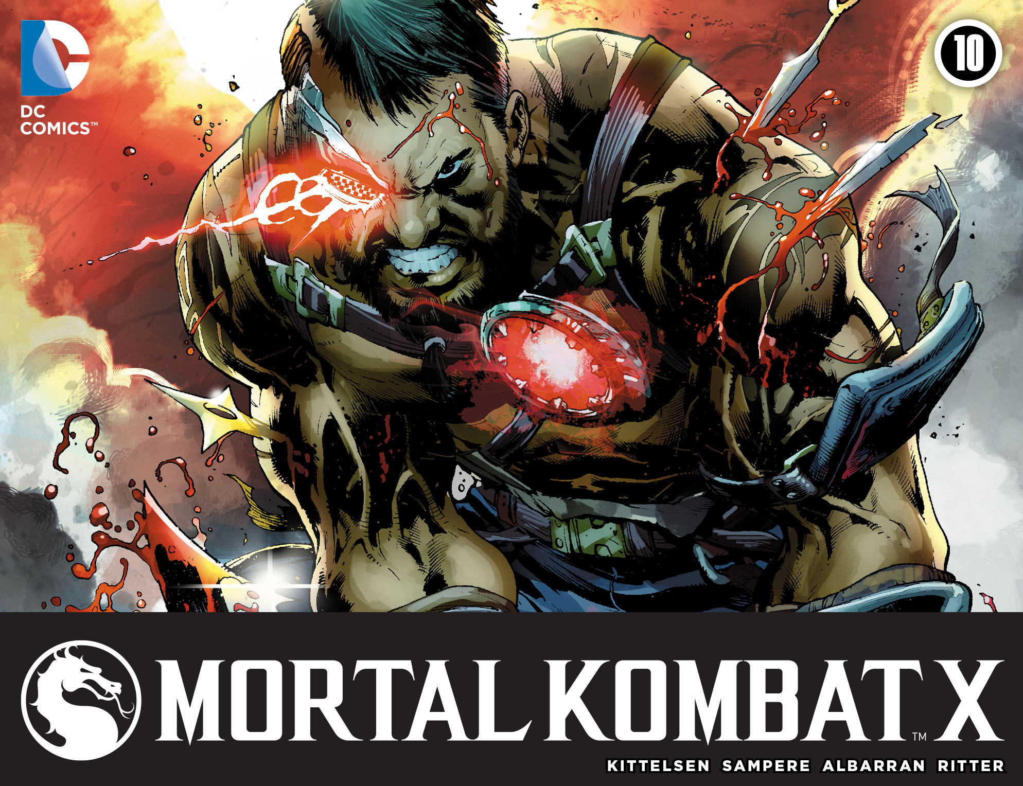 Read online Mortal Kombat X [I] comic -  Issue #10 - 1