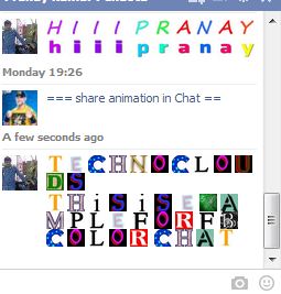 FACEBOOK MULTI COLOR CHAT TEXT CODE GENERATOR BY ...