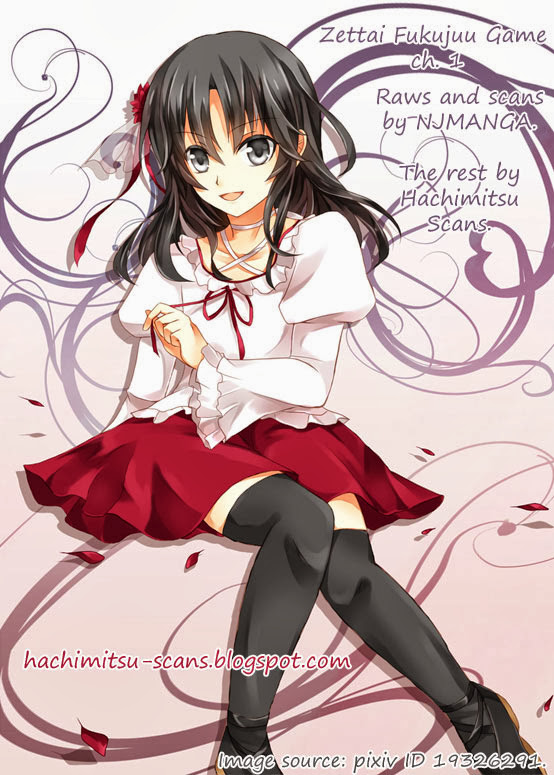 Qmanga Zettai Fukujuu Game Chapter Ch 001 Read Online On Kiss