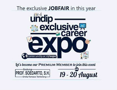 Info Jobfair UNDIP Exclucive Career Expo 2016