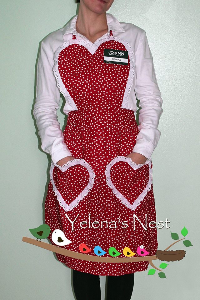 Yelena's Nest JoAnn Fabrics and Aprons