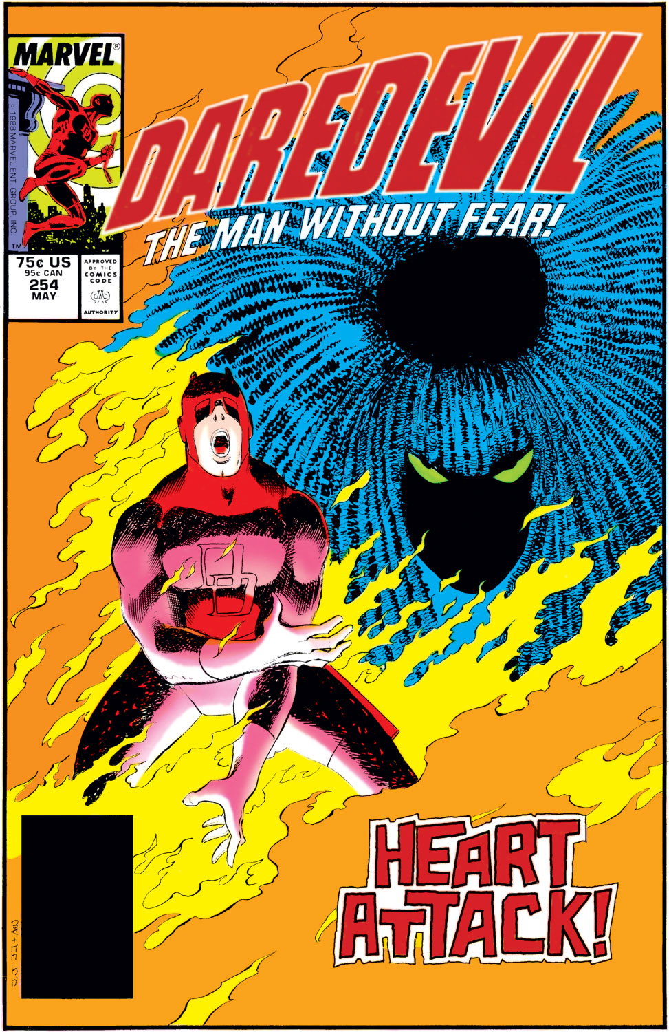 Read online Daredevil (1964) comic -  Issue #254 - 1