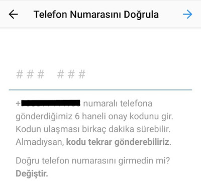 instagram telefon numarası doğrulama instagram telefon ekleme