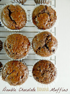 Mother's Day Brunch - Double Chocolate Banana Muffins