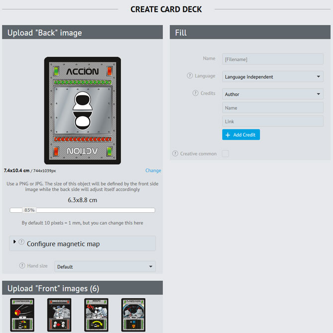 Tutorial Tabletopia. Walking on the Moon. 2D10 JUEGOS