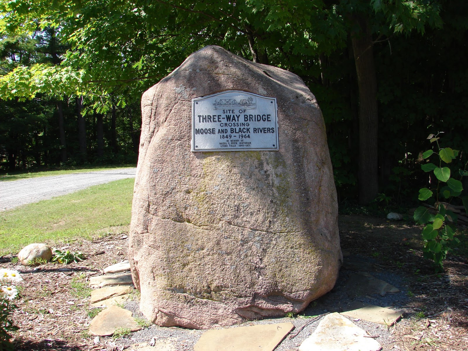 Sandra Scott's Travel Columns Visiting Lyons Falls, New York