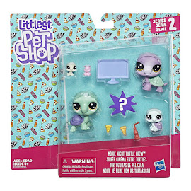 Littlest Pet Shop Series 2 Family Pack Bev Gilturtle (#2-54) Pet