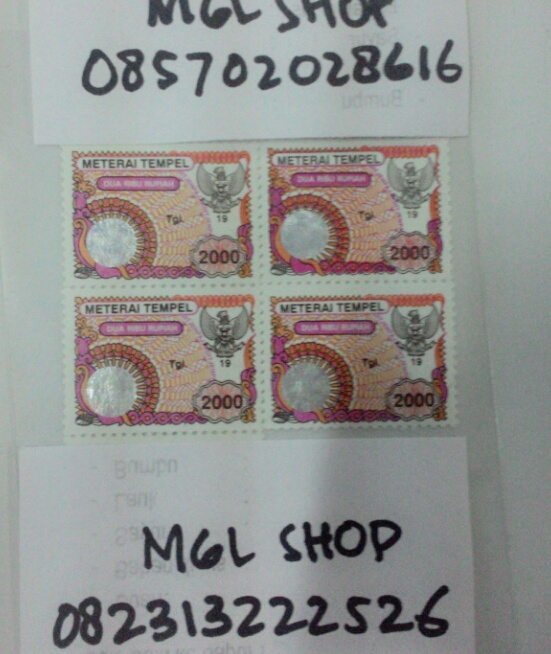 JUAL MATERAI LAMA dan KERTAS SEGEL Tertua 1949, 1962, 1965