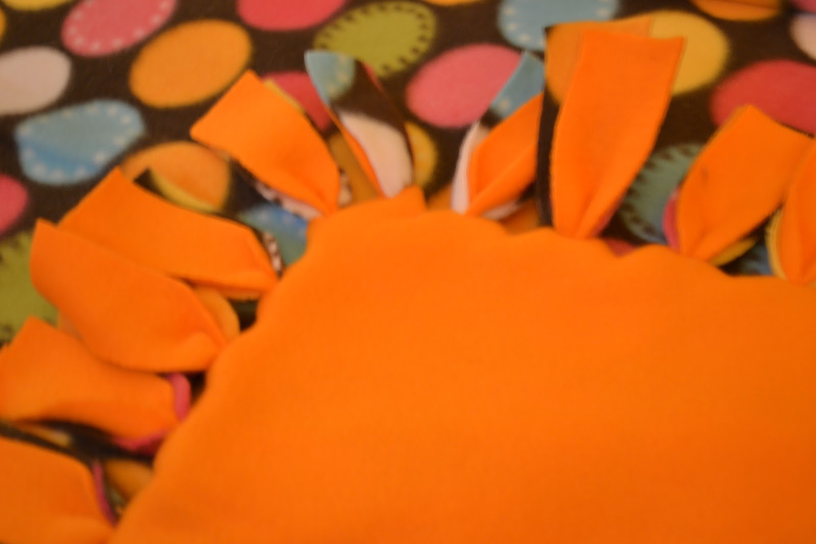 You Seriously Made That!? No Sew Looped Blanket