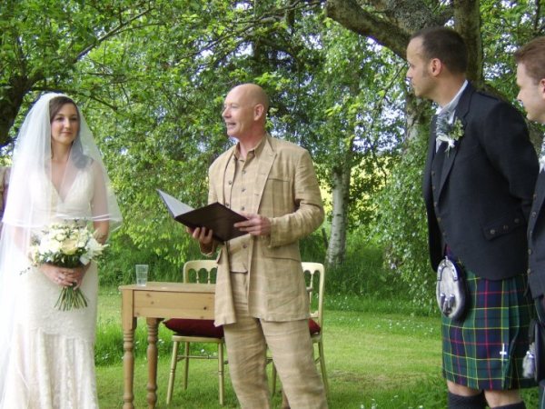 Humanist Weddings In Scotland Step By Guide To A Because Of The Angle At Which You Stand Guests Can See But T Them And I Promise That In All Weddings Ve Conducted