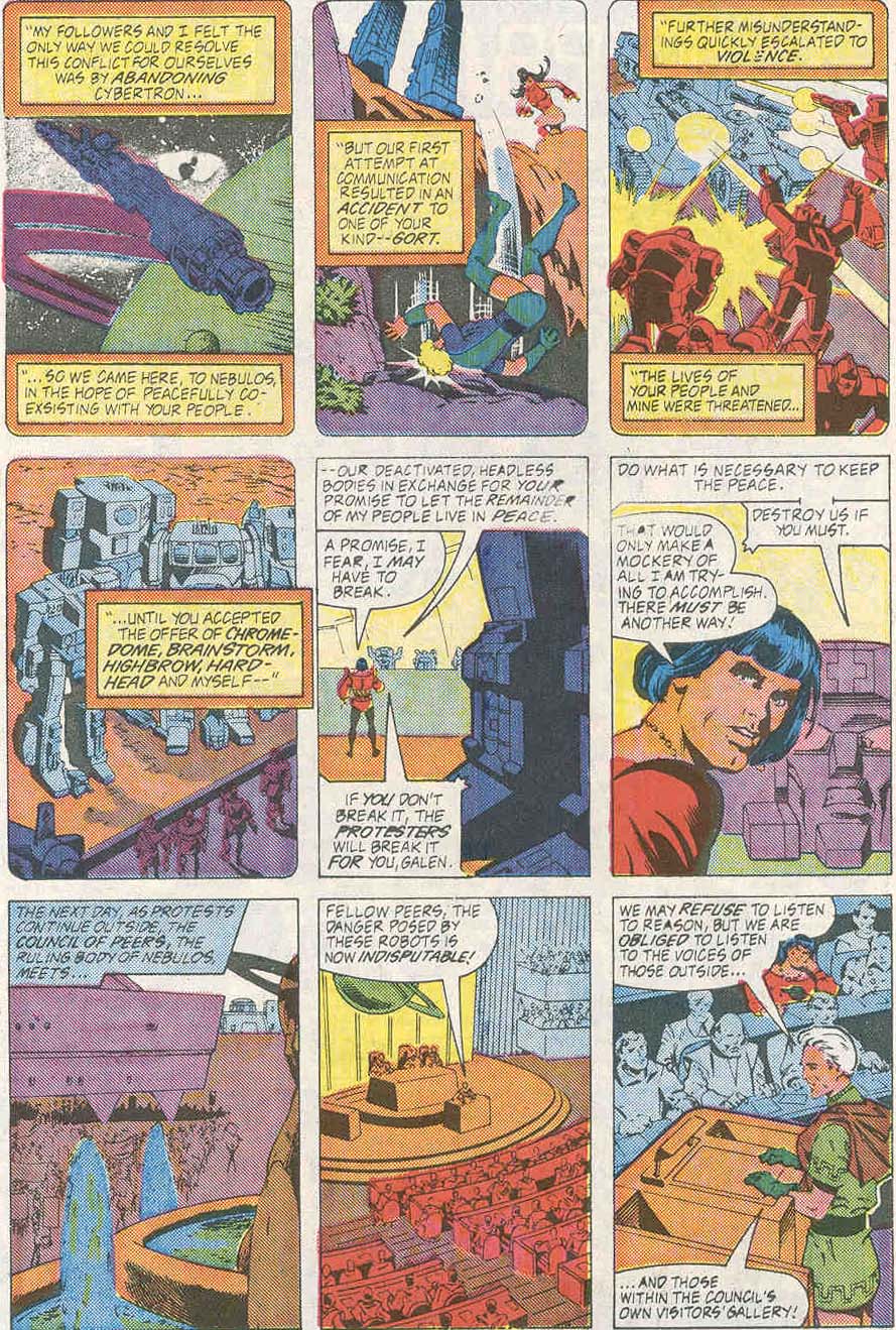 The Transformers: Headmasters issue 2 - Page 7