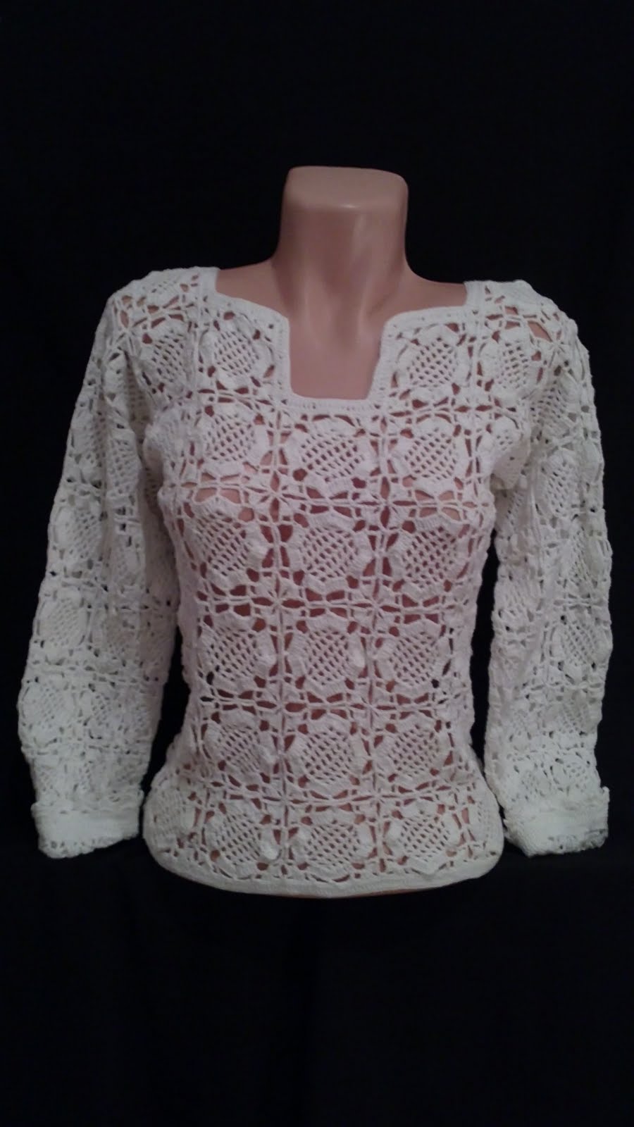 Beatrice Design: Bluze crosetate