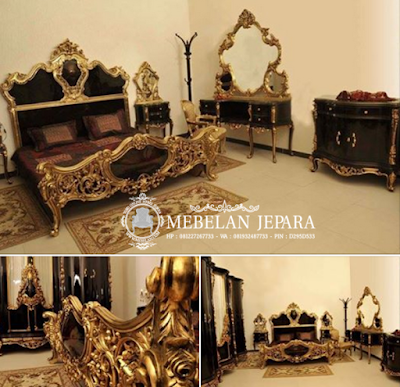 Set Kamar Mewah Jati Ukir Jepara Set Kamar Mewah Jati Ukir Jepara