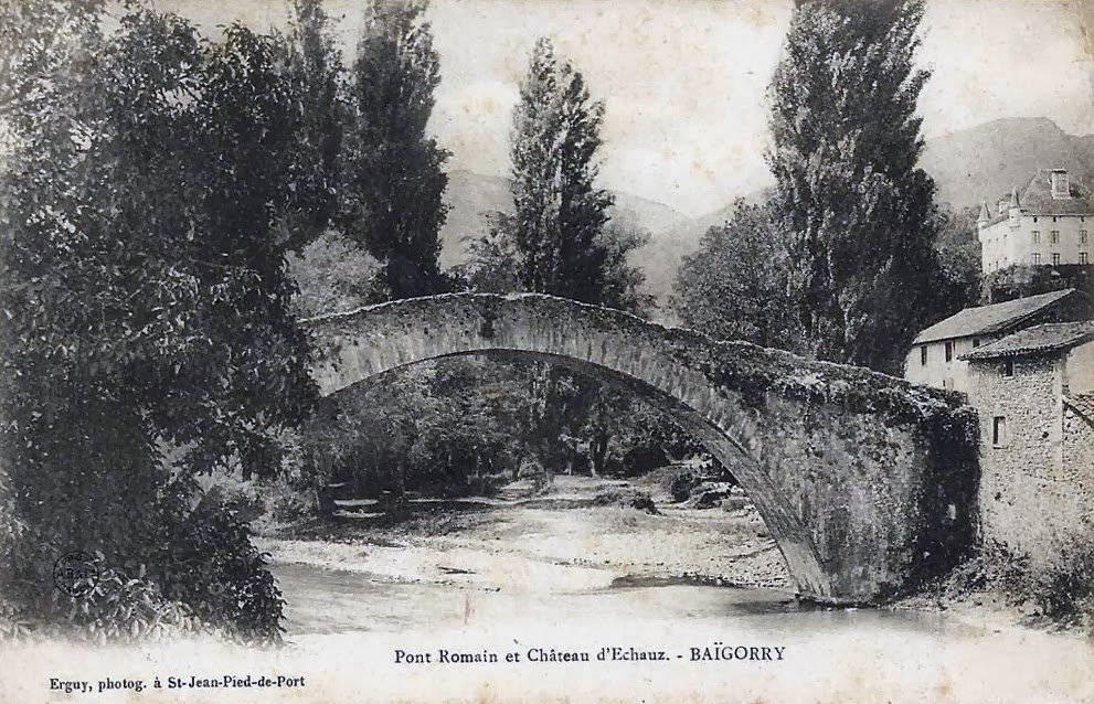 Le château d'Etxauz à St Etienne de Baïgorry