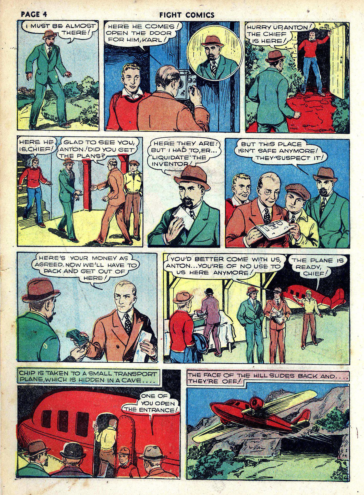 Read online Fight Comics comic -  Issue #10 - 6