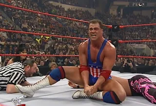 WWE / WWF No Way Out 2000 - Kurt Angle battled Chris Jericho for the Intercontinental Championship