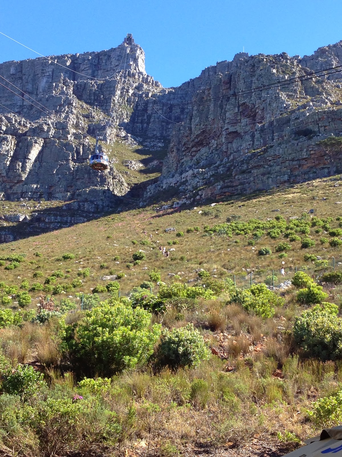 Cape Town - Heading up to Table Mountain