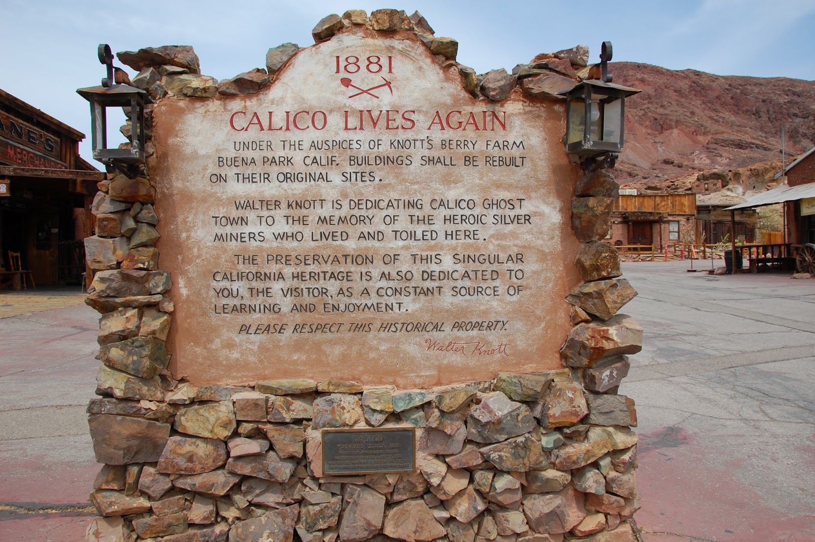 Marypoe's Adventures Calico Ghost Town
