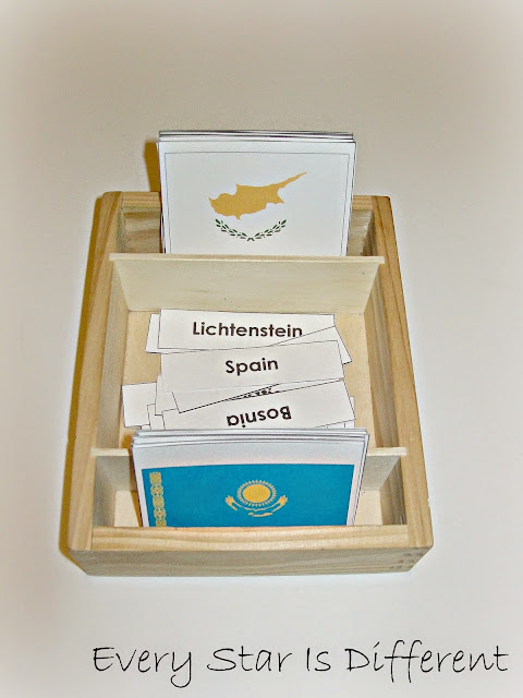 European Country Nomenclature Cards (Free Printable)