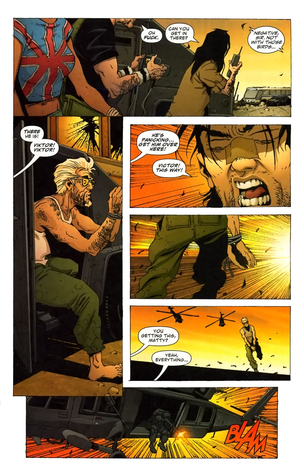 Read online DMZ (2006) comic -  Issue #9 - 21