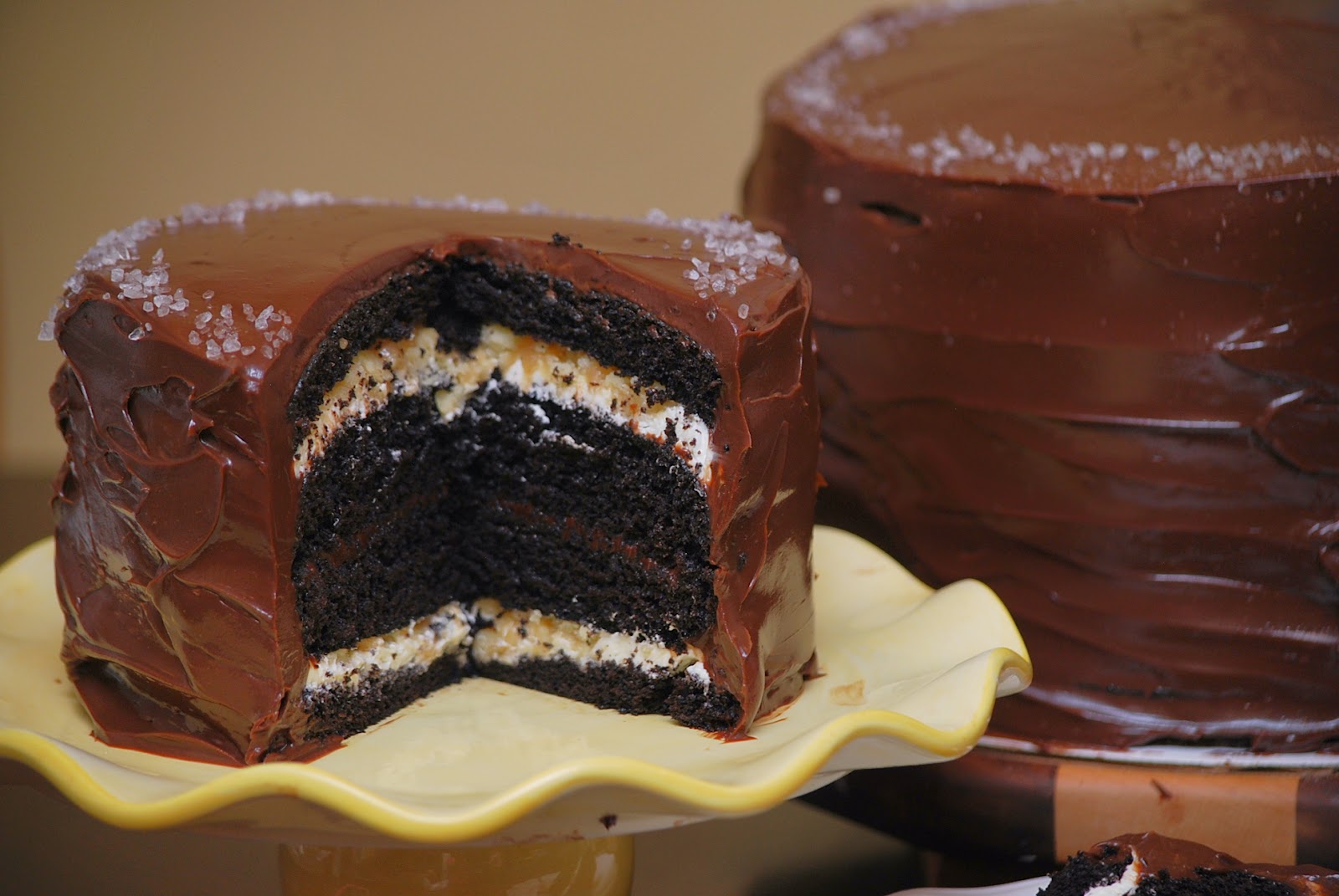 My story in recipes Millionaire's Cake