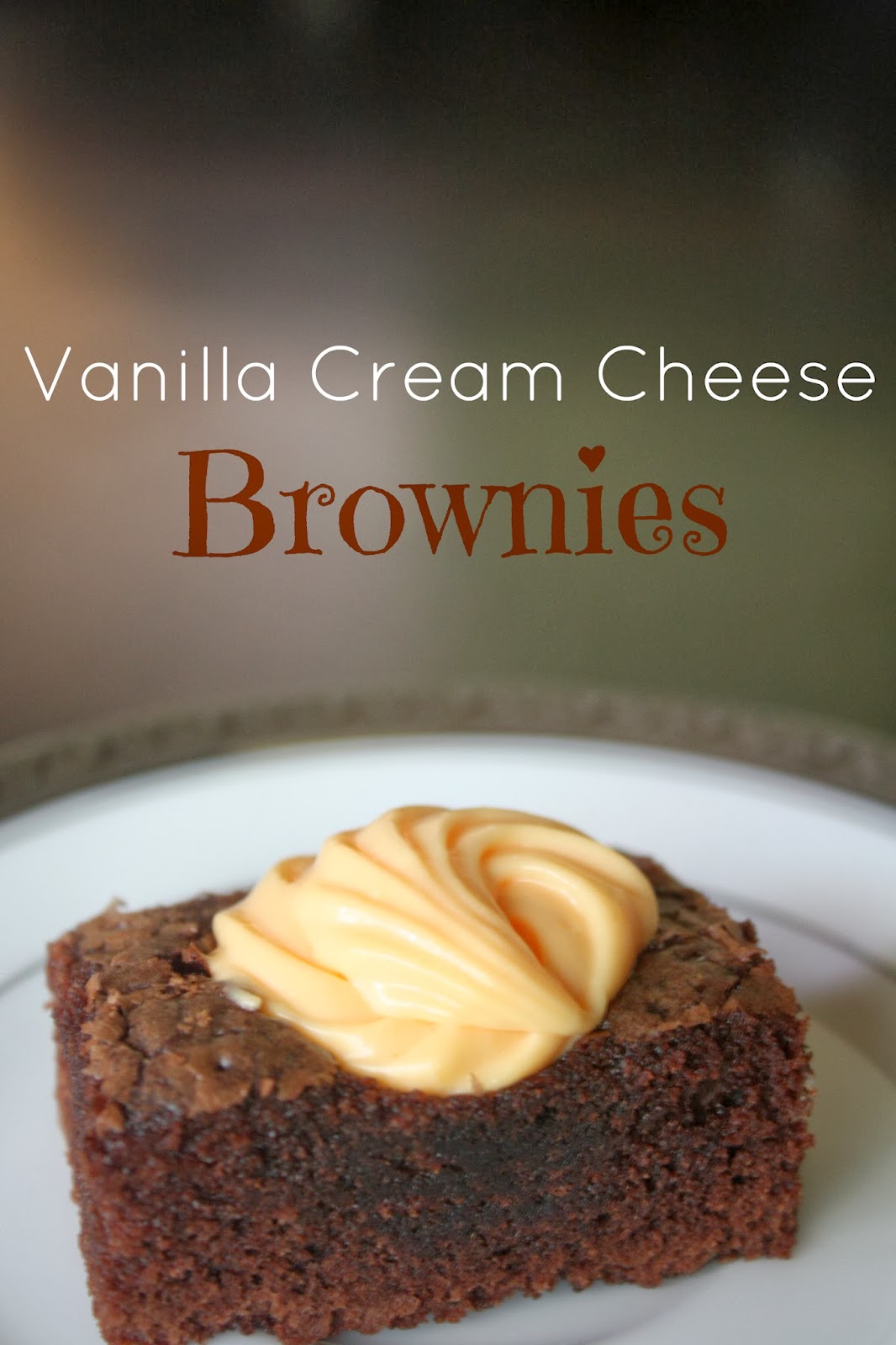 Fall Bake Sale Vanilla Cream Cheese Brownies Daily Appetite