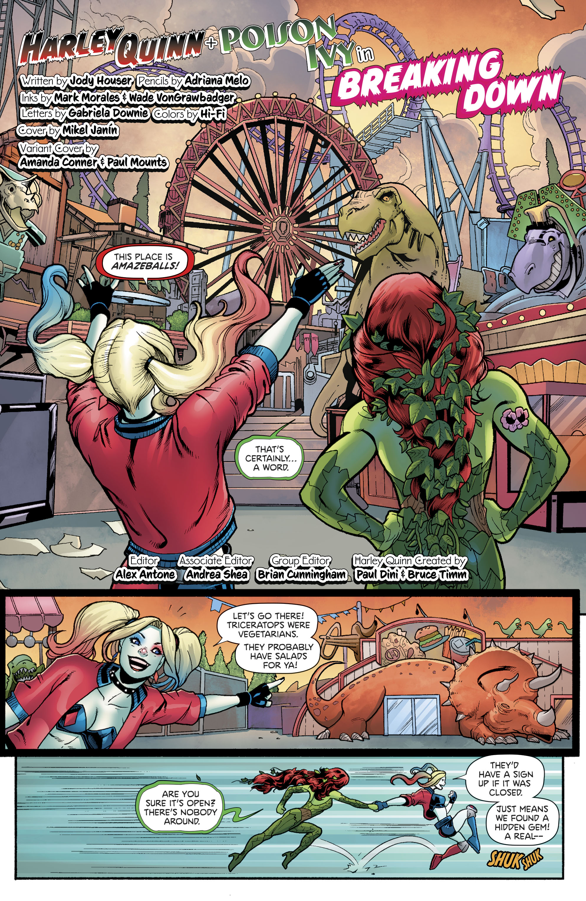 Read online Harley Quinn & Poison Ivy comic -  Issue #4 - 5