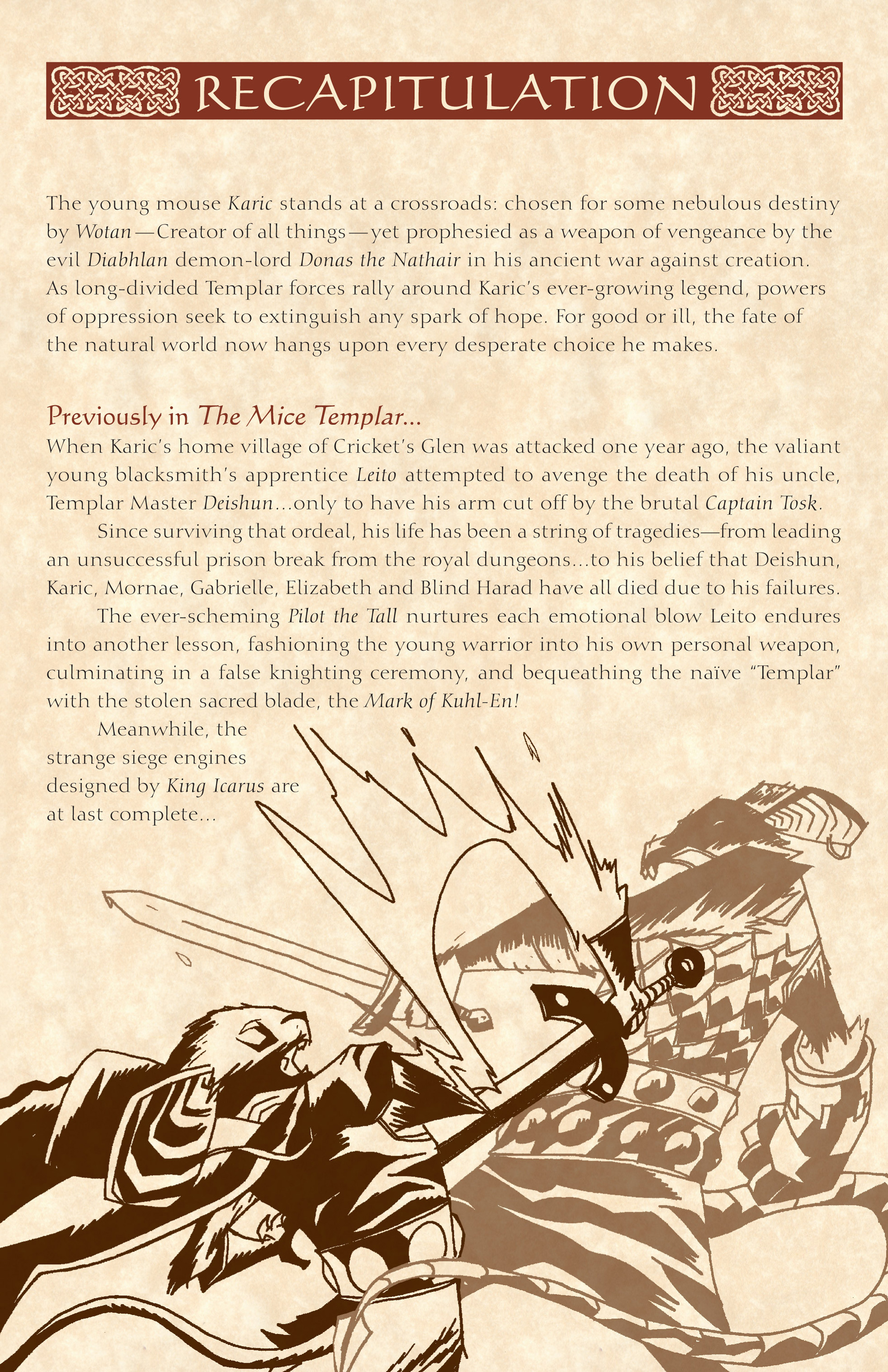 The Mice Templar Volume 4: Legend issue 7 - Page 3
