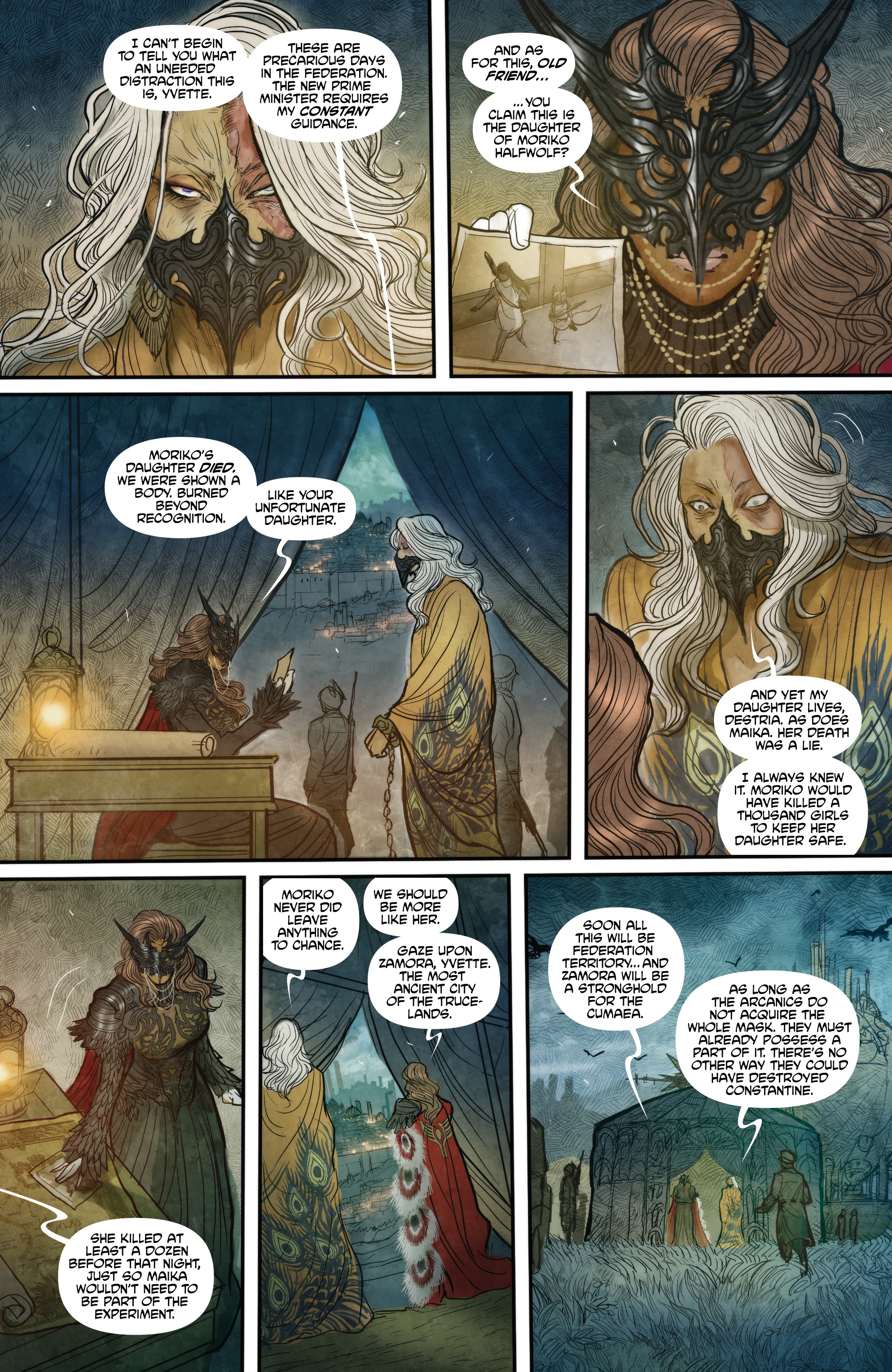 Read online Monstress comic -  Issue #3 - 7