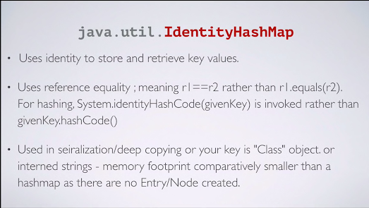HashMap vs IdenityHashMap in Java