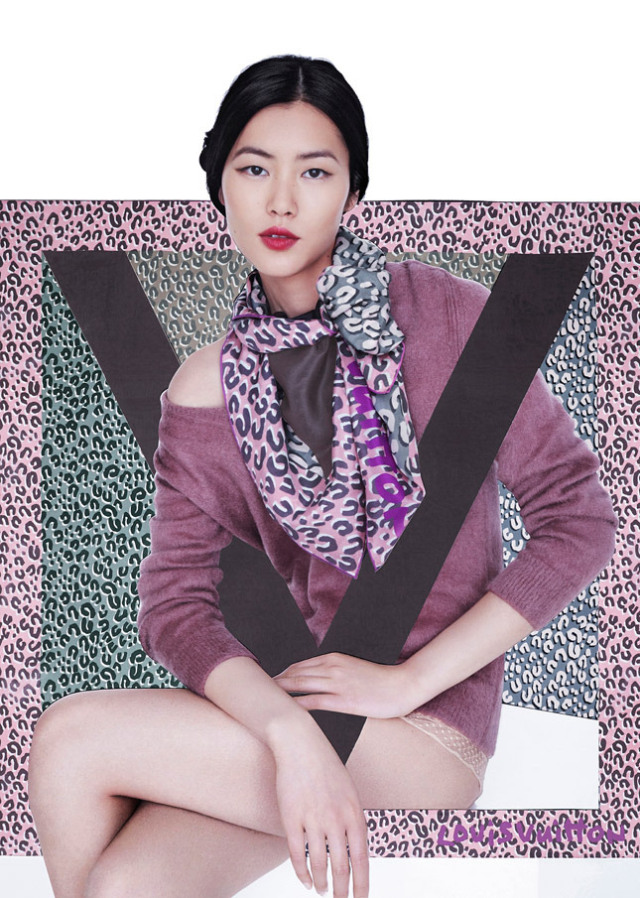 Louis Vuitton & Street Artists Scarves Collaboration - FRONT ROW