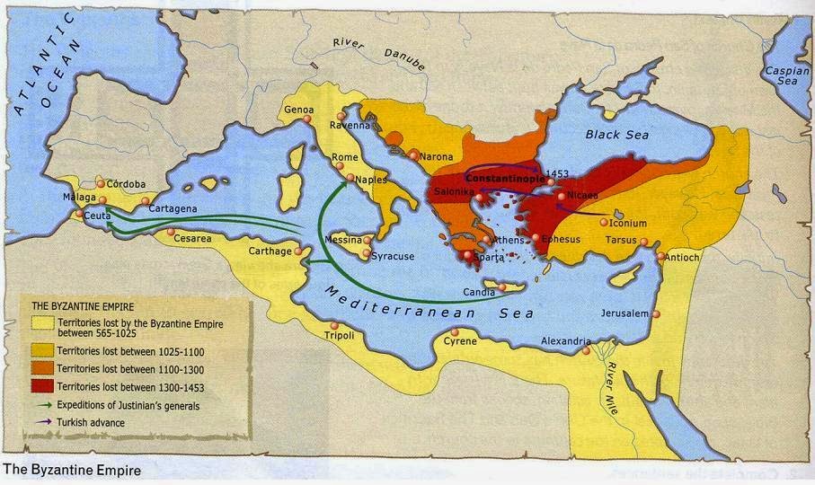 empire byzantine map sciences social way