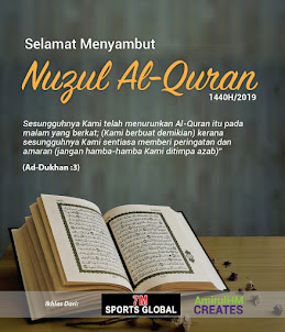 SELAMAT MENYAMBUT NUZUL QURAN