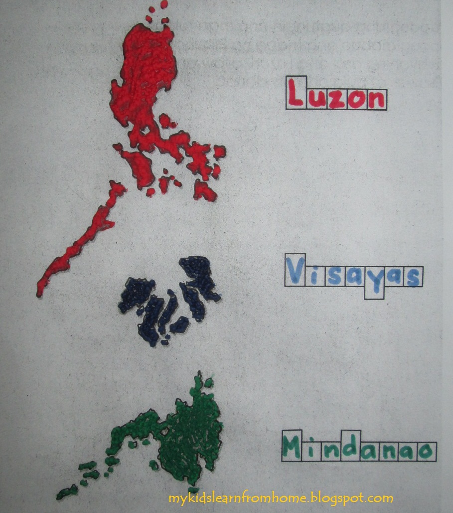 My Kids Learn from Home: K2 Sibika At Kultura: Ang Mapa ng Pilipinas