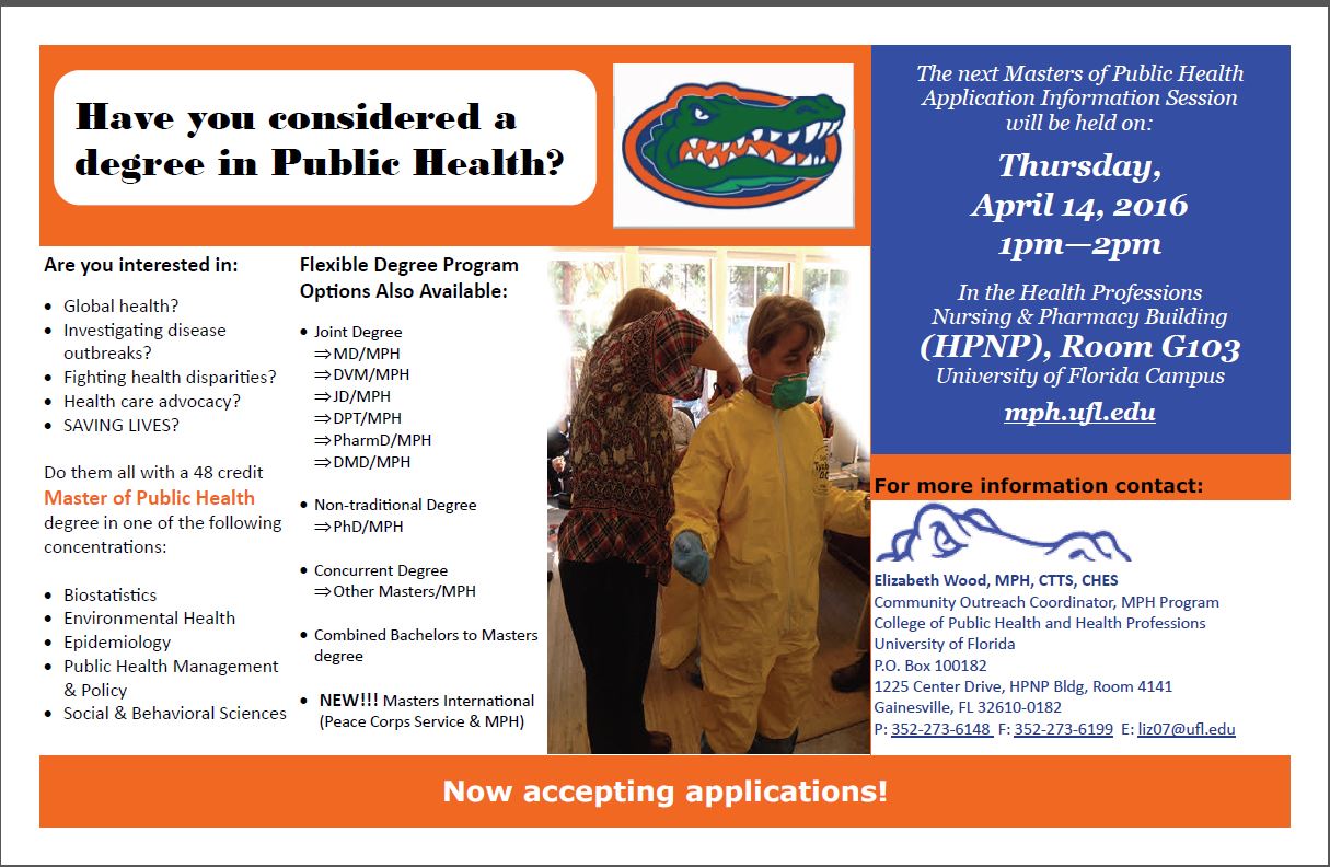 UF PreHealth Blog April 2016