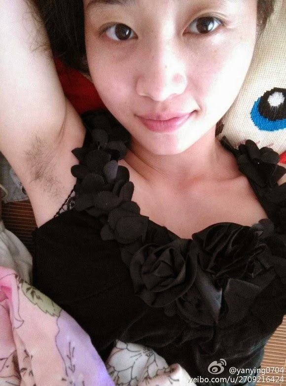 Look Chinese Women Taking Armpit Hair Selfies Trends In China