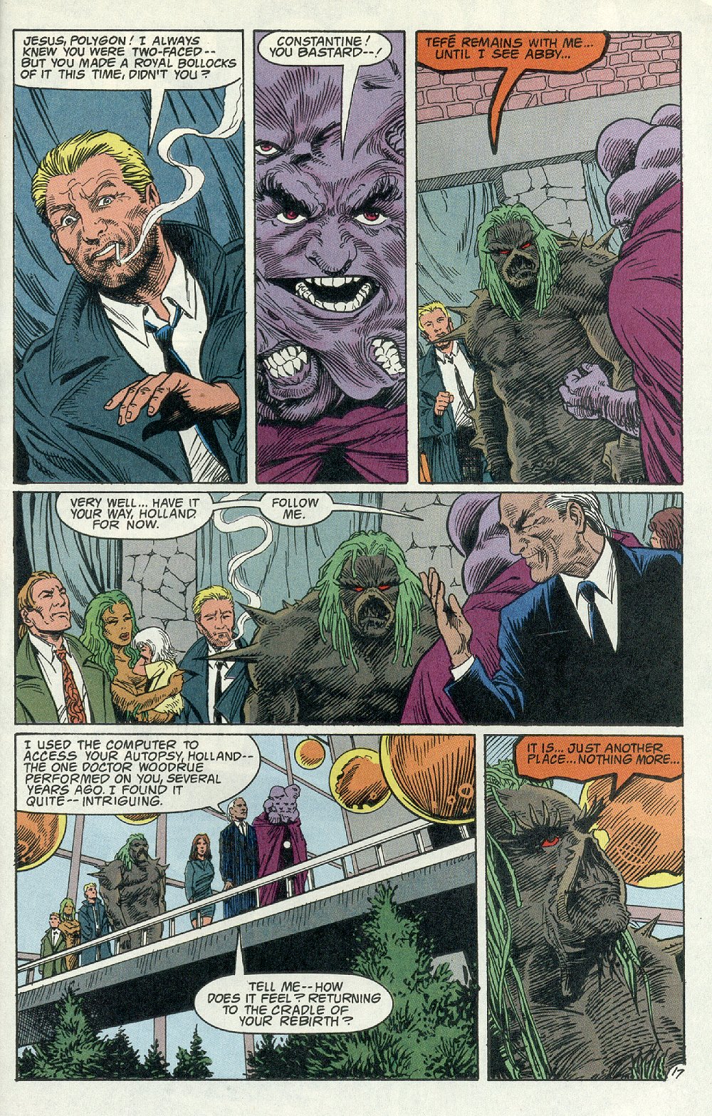 Read online Swamp Thing (1982) comic -  Issue #137 - 18
