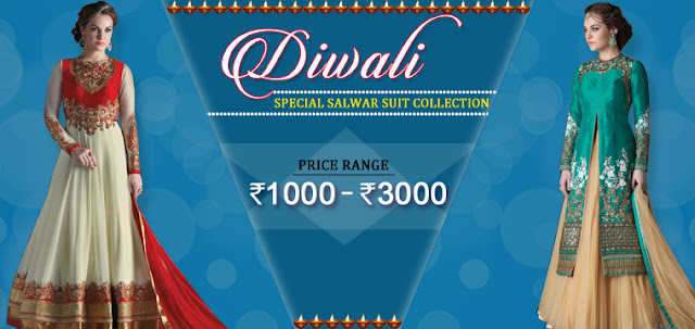 Diwali festival salwar kameez online below rupees 1000 at pavitraa.in