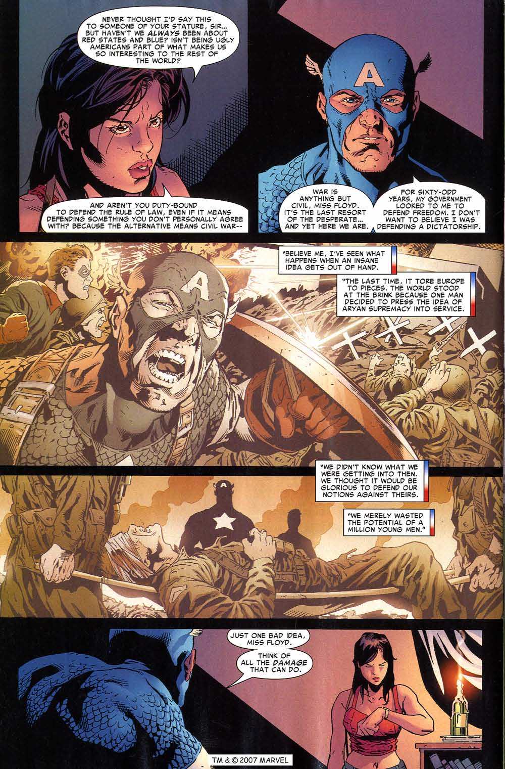 Civil War: Front Line Issue #9 #9 - English 4