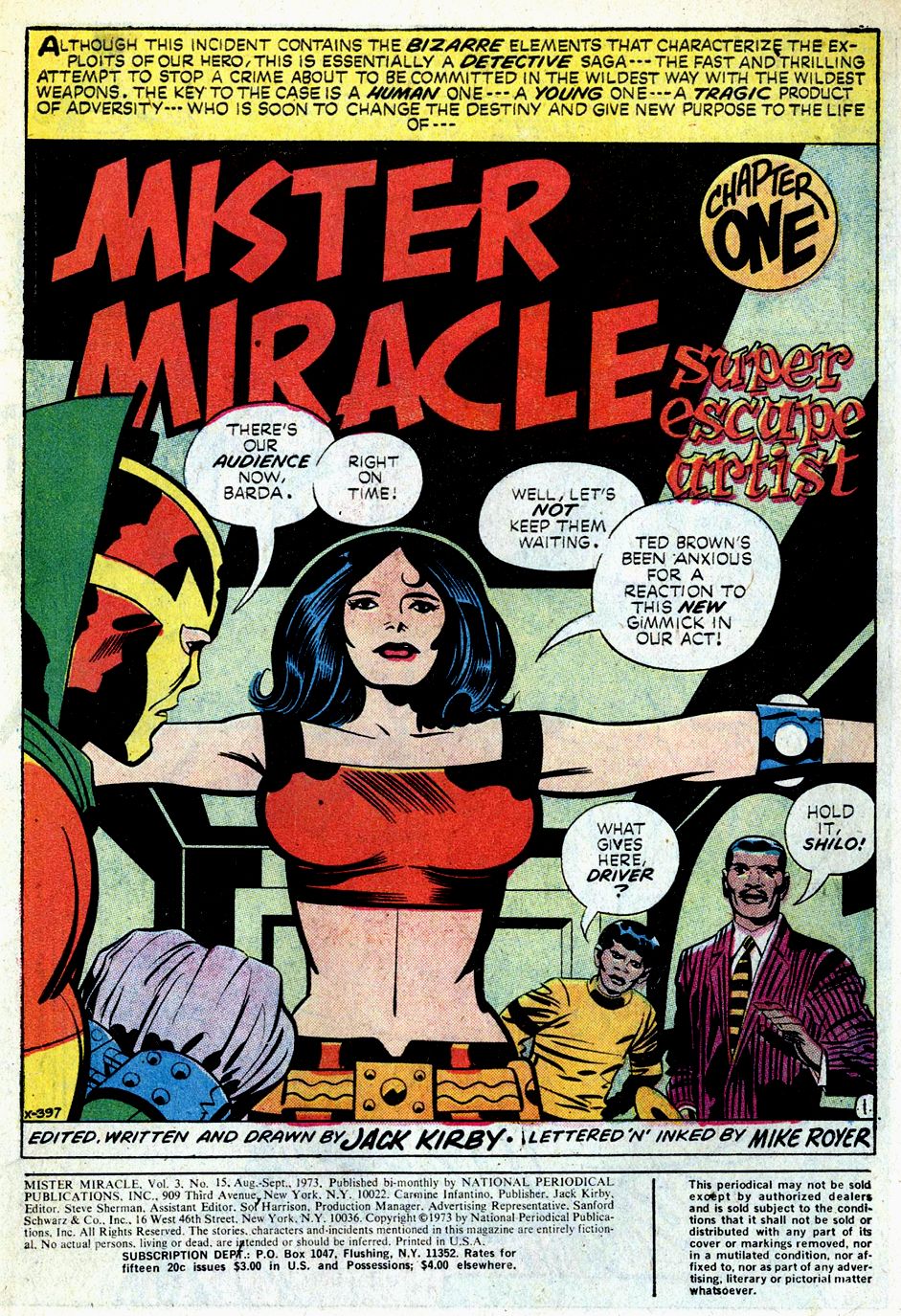 Read online Mister Miracle (1971) comic -  Issue #15 - 3