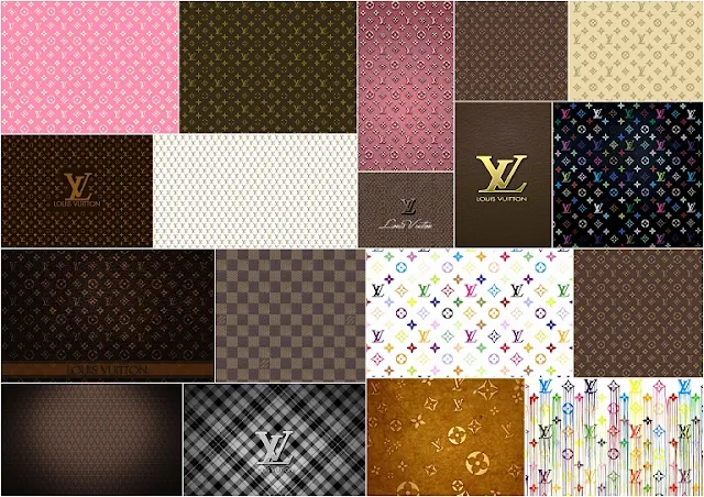 Louis Vuitton: Fondos para Imprimir Gratis. 