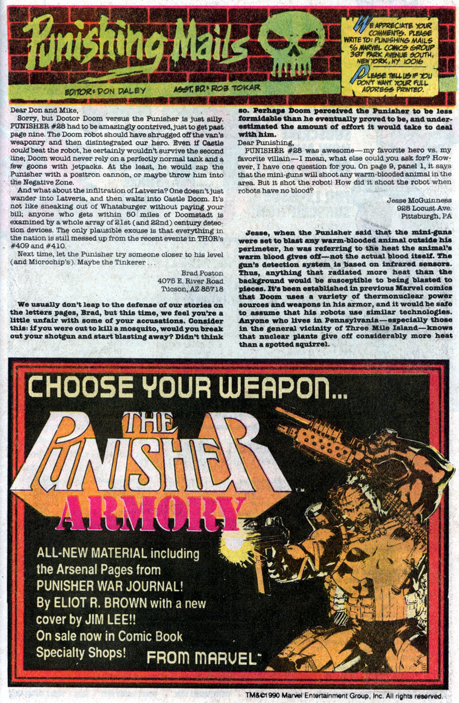 The Punisher (1987) Issue #35 - Jigsaw Puzzle #01 #42 - English 24