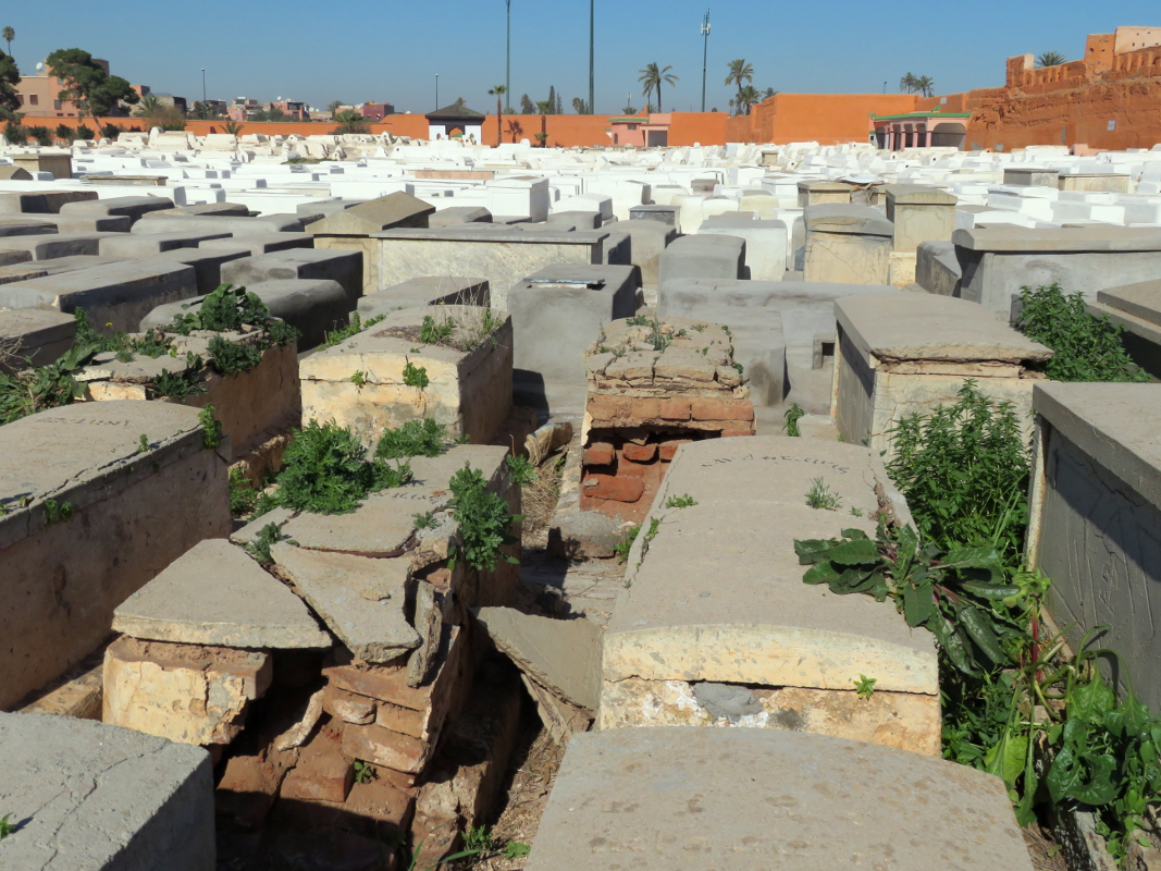 Еврейское кладбище в Марракеше