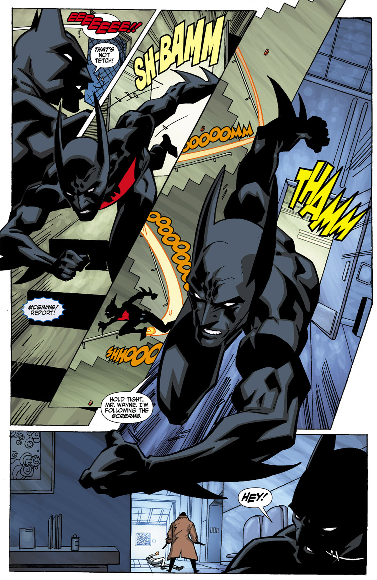 Read online Batman Beyond (2010) comic -  Issue #1 - 22