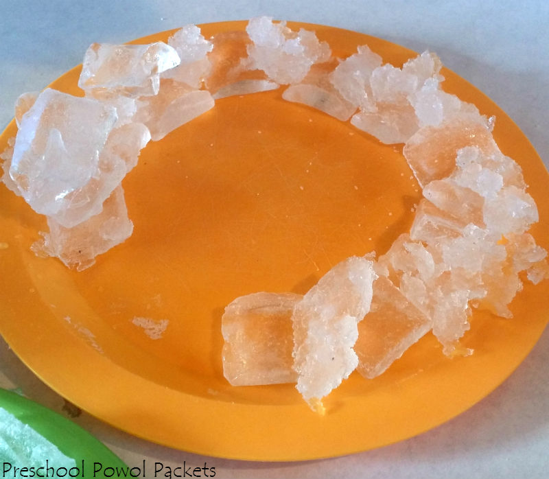 Ice Cube Igloo STEM Project! Preschool Powol Packets