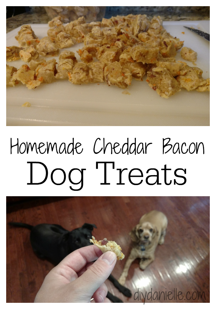 How to make easy cheddar bacon dog treats. Easy Dog Treats DIY