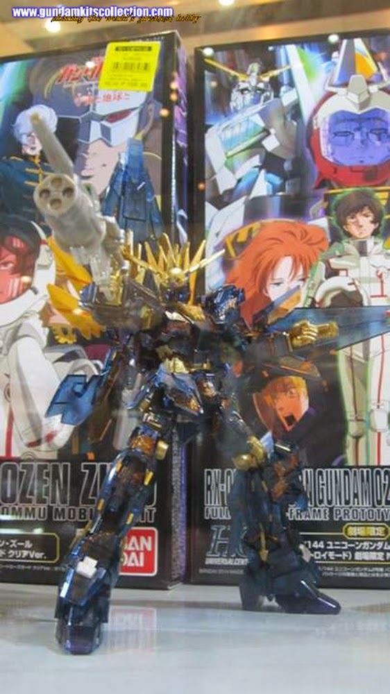 Limited Edition Model Kits on Display at Gundam Model Kit Contest 2014 ...