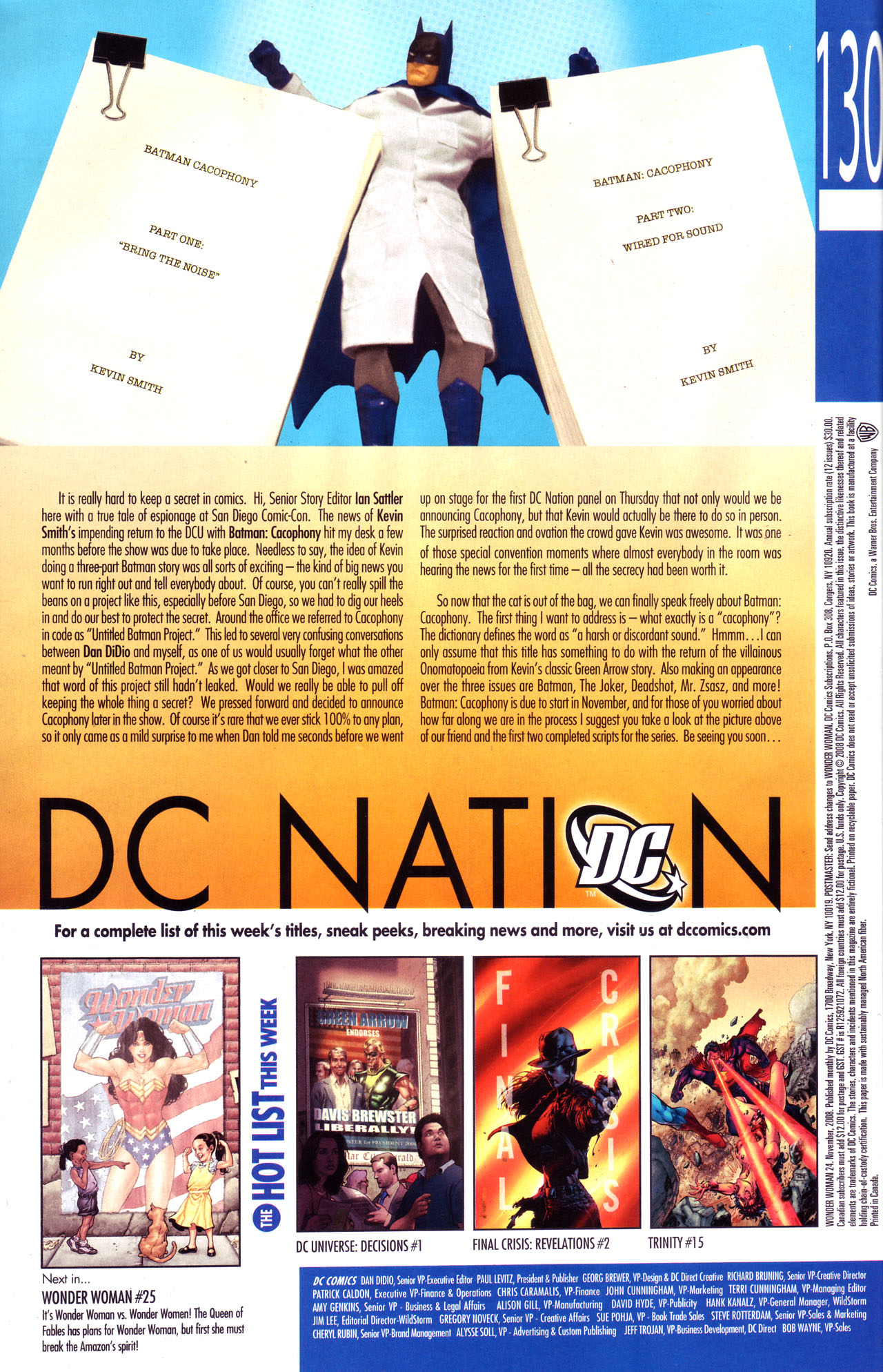 Wonder Woman (2006) 24 Page 22