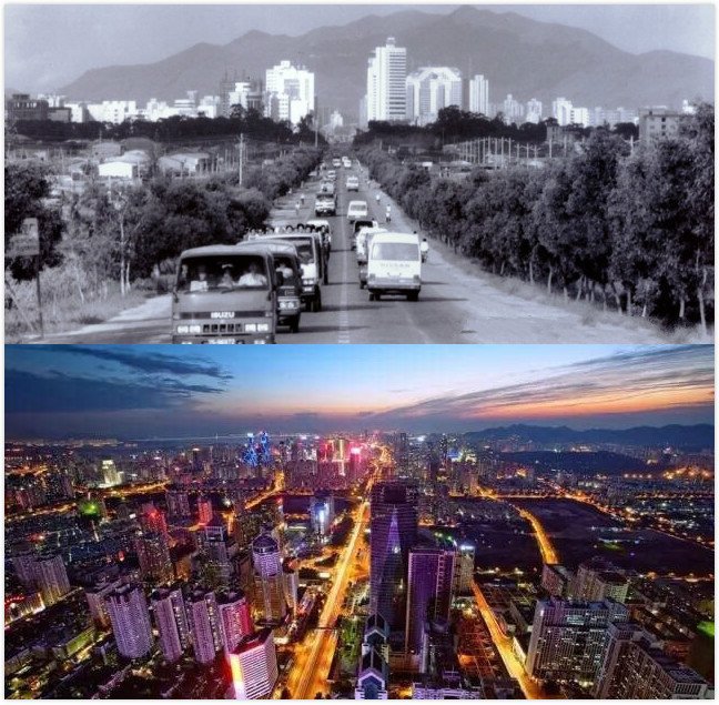 중국 심천(선전)의 30년 발전상과 개요.jpg | 인스티즈