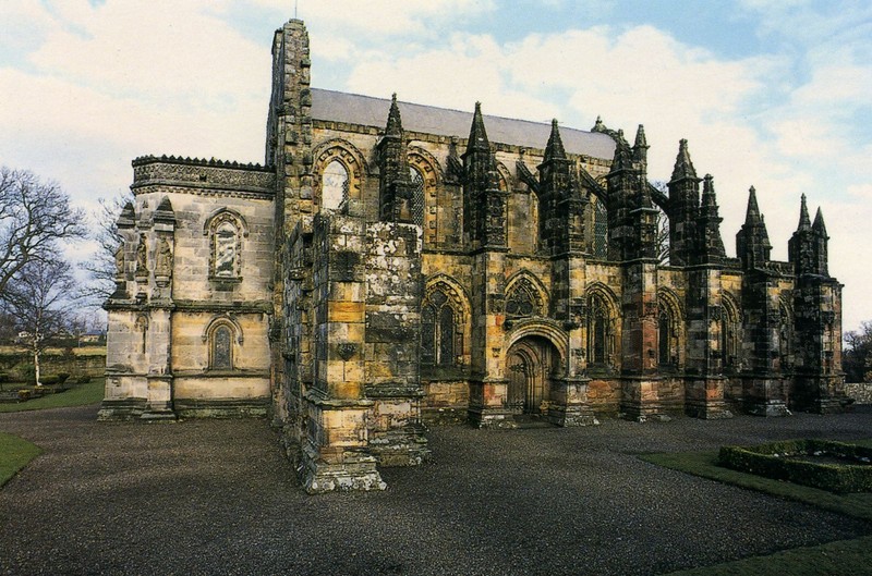 L'ATTENDUE Chapelle Rosslyn d'Ecosse, autre lieu magique pour les